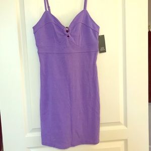 Purple spaghetti strap dress great for beach, festival, or showers